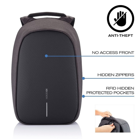 Plecak na laptopa XD Design Bobby Hero Small czarny