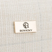 Kosmetyczka z syntetyku Rovicky R-KOS-DA-02A beżowa