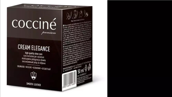 Krem do skóry gładkiej Cream Elegance czarny 50 ml