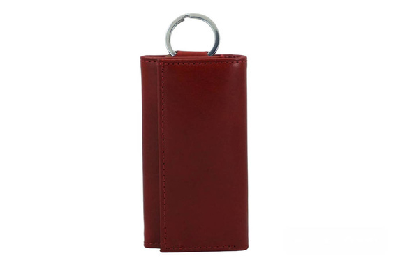 Etui na klucze skórzane Barberini's 7023-13 czerwone