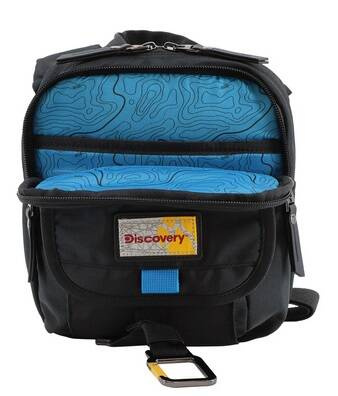 Torba na ramię z poliestru Discovery Icon 712 czarna