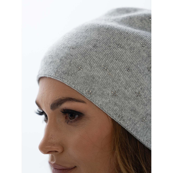 Czapka zimowa damska Peterson HAT-04 szara