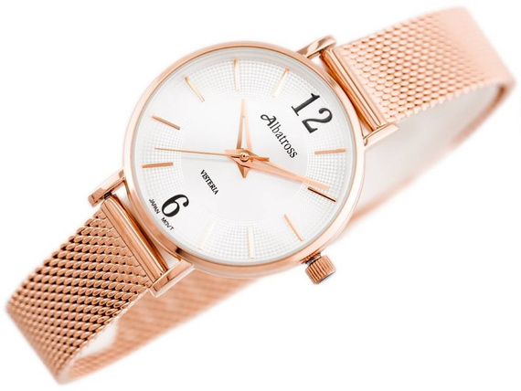 Zegarek damski fashion Albatross ABBC16 różowe złoto