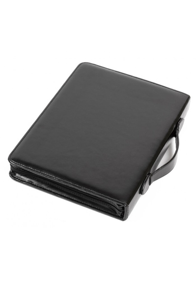 Teczka na dokumenty z eko skóry Vip Collection AK-10 czarna