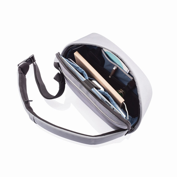 Plecak miejski z poliestru XD Design Bobby Sling szary