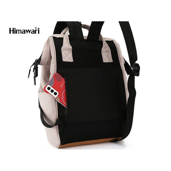 Plecak damski na laptopa Himawari 124 czerwony