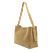 Torebka damska shopper zamszowa Solier FL39 camel