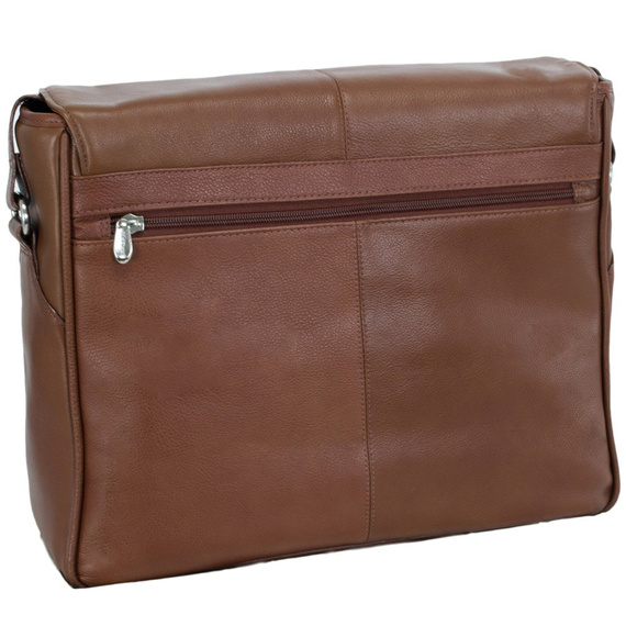 Torba na laptopa męska McKlein San Francesco brązowa