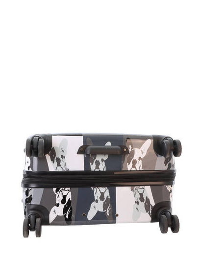 Walizka duża ABS Saxoline Bulldog Mono 78 czarna