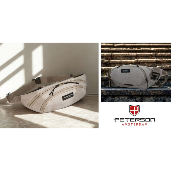 Nerka sportowa z poliestru Peterson SWY-01 jasnoszara