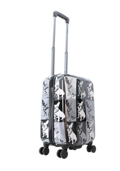 Walizka kabinowa ABS Saxoline Bulldog Mono 55 czarna