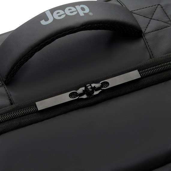 Plecak podróżny z poliestru Delsey Jeep JS007C czarny