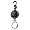Brelok do kluczy z linką Peterson BR-34-0009 czarny