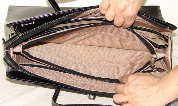 Torba na laptopa damska McKlein Lake Forest czarna