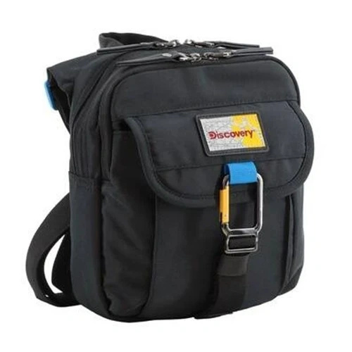 Torba na ramię z poliestru Discovery Icon 712 czarna