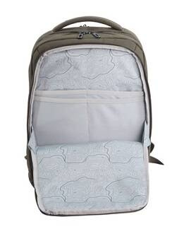 Plecak na laptopa z poliestru Discovery Downtown 942 khaki