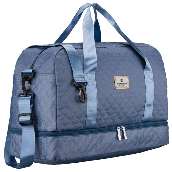 Torba sportowa z poliestru Peterson PIK-01 jasnoniebieska