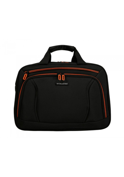 Torba na laptopa Vip Collection TF30/16 czarno-pomarańczowa