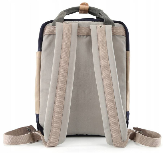 Plecak na laptopa Himawari 188L-77 szaro-granatowy