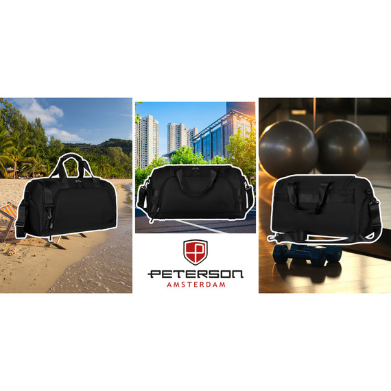 Torba sportowa Peterson 24427 czarna