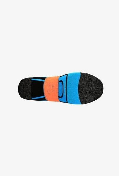 Skarpety termoaktywne na rower czarno-pomarańczowe SOCKS BIKE rozm. 39/41
