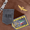 Nerka z eko skóry Aeronautica Militare AM-472 brązowa