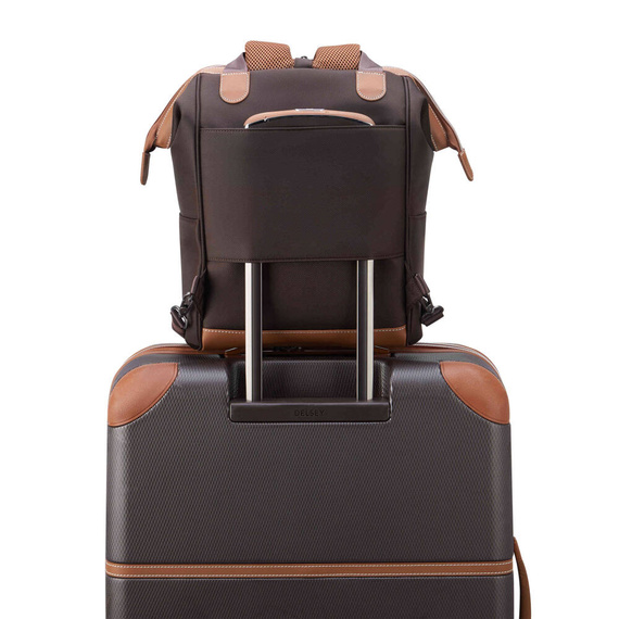 Plecak na laptopa Delsey Chatelet Air 2.0 brązowy
