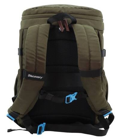 Plecak na laptopa z poliestru Discovery Icon 723 khaki