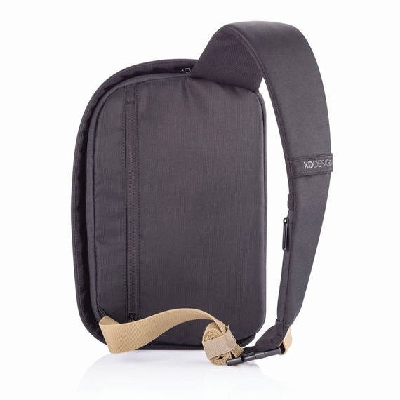 Plecak miejski z poliestru XD Design Bobby Sling czarny