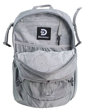 Plecak z poliestru Discovery Body Spirit 1113 szary