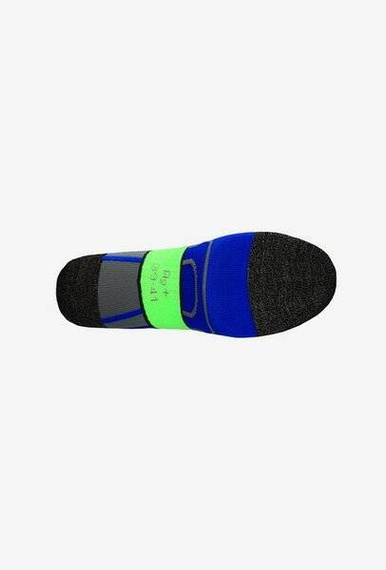 Skarpety termoaktywne na rower szaro-zielone SOCKS BIKE rozm. 39/41