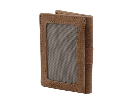 Etui na karty skórzane Beverly Hills Polo Club BH-276 camel