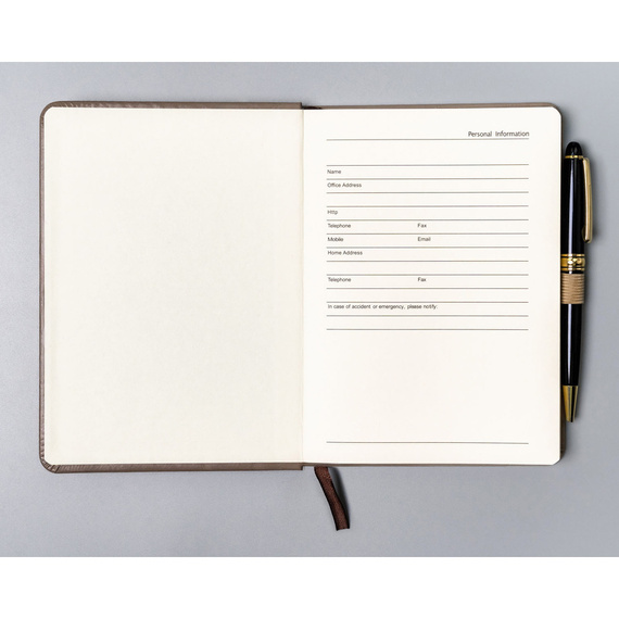 Notes B6 w linie Peterson NOT-6-LN-53 khaki