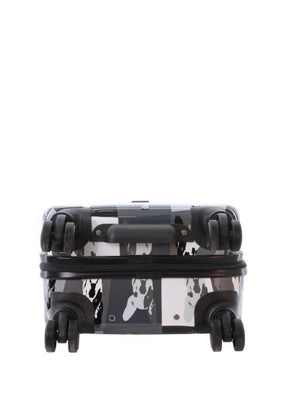 Walizka kabinowa ABS Saxoline Bulldog Mono 55 czarna