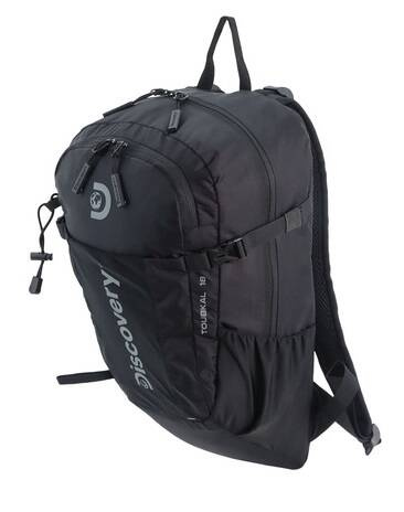 Plecak podróżny z poliestru Discovery Outdoor 611 czarny