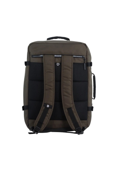 Plecak na laptopa z poliestru Discovery Andes 400 khaki