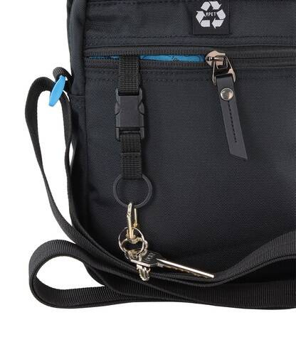Torba na ramię z poliestru Discovery Icon 711 czarna