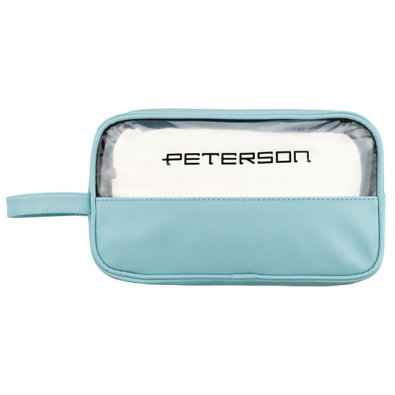 Kosmetyczka damska Peterson KOS-DA-21 jasnoniebieska