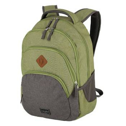 Plecak na laptopa Travelite Basics Melange zielony
