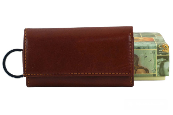 Etui na klucze skórzane Barberini's 7023-6 brązowe