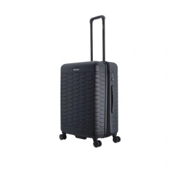 Walizka średnia twarda ABS Discovery Reptile 65 czarna
