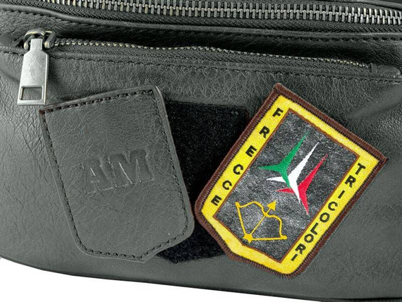 Nerka z eko skóry Aeronautica Militare AM-472 grafitowa
