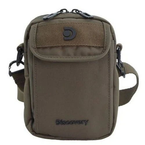 Saszetka na ramię z poliestru Discovery Downtown 910 khaki