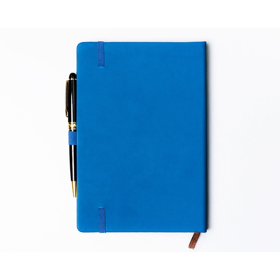 Notes A5 w linie Peterson NOT-6-LN-52 niebieski
