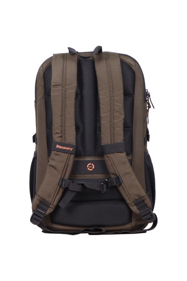 Plecak na laptopa z poliestru Discovery Path khaki