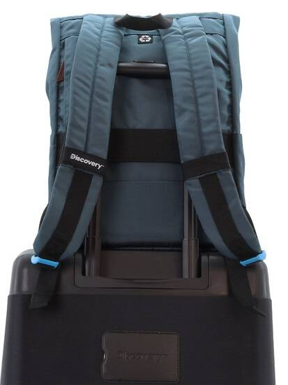 Plecak na laptopa z poliestru Discovery Icon 722 niebieski