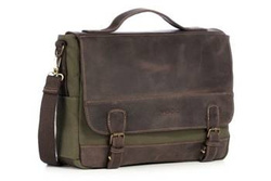 Torba na laptopa skórzana Vooc EC1 khaki