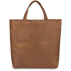 Torebka damska shopper z eko skóry Beltimore L71 koniakowa