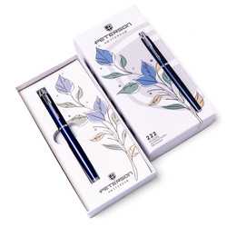 Długopis metalowy Peterson 222-GB granatowo-srebrny