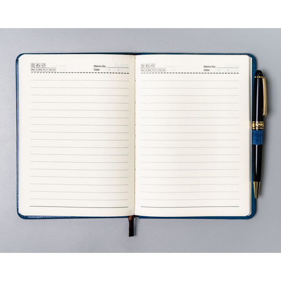 Notes B6 w linie Peterson NOT-6-LN-53 niebieski